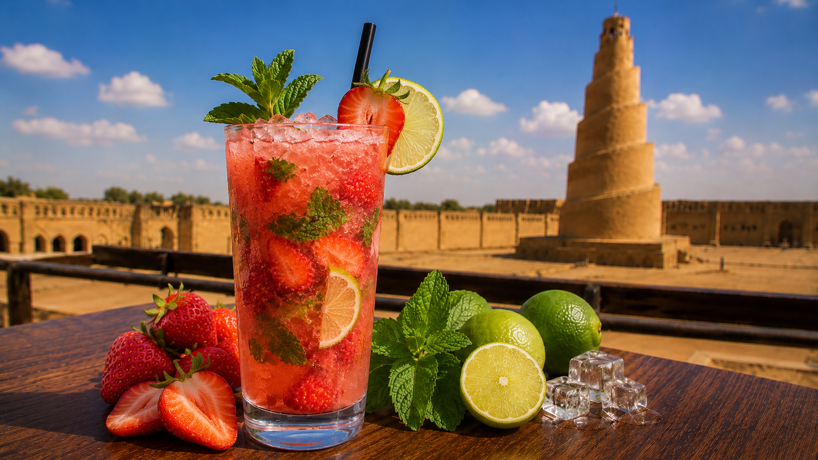موهيتو فراولة