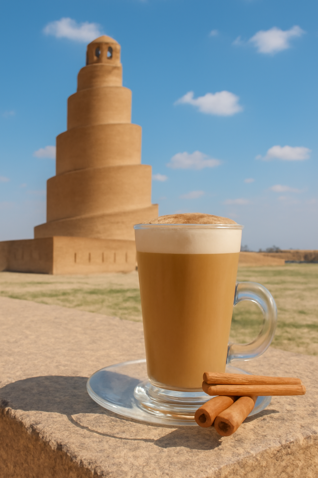 لاتيه بالقرفة